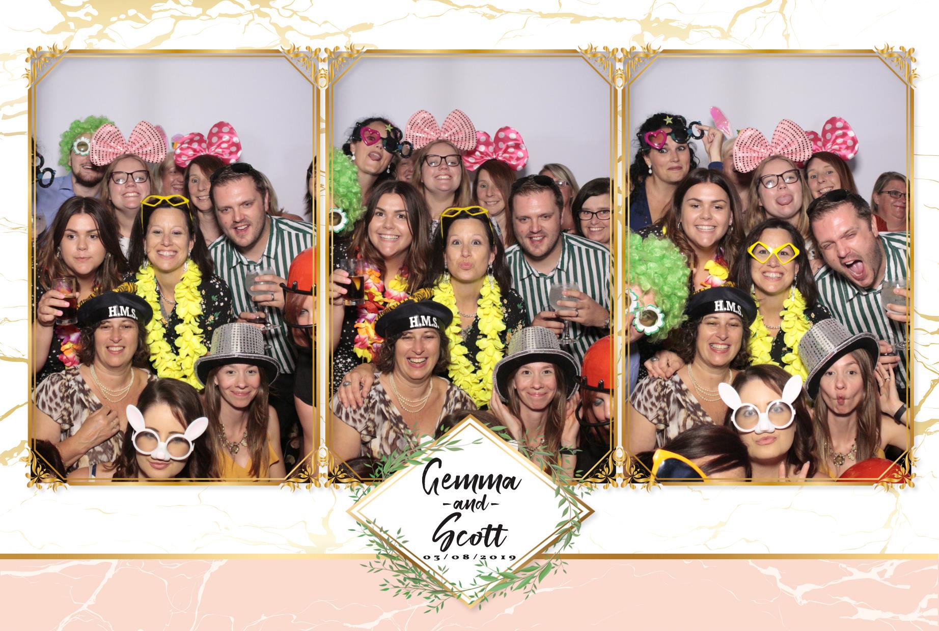 Gemma & Scott's Wedding | View more photos from the event at gallery.myphotoboothexperience.co.uk/u/MyPhotoBoothExperienceLtd/Gemma-Scotts-Wedding